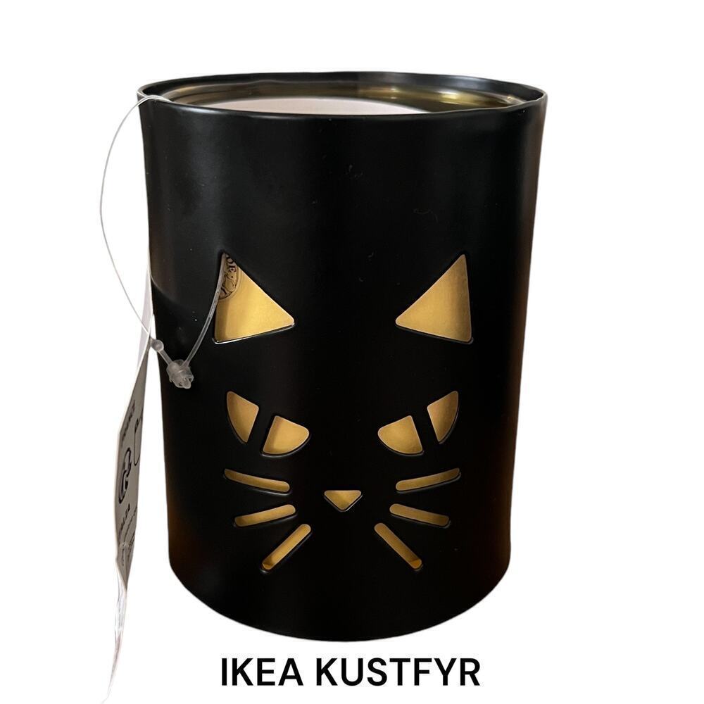 IKEA KUSTFYR Cat Lantern for Tealight 4"